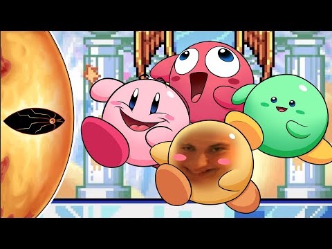 4 idiots beat Kirby & the Amazing Mirror