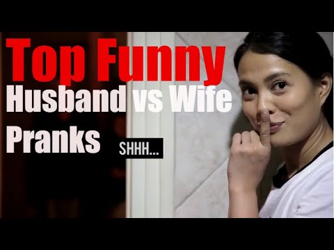 Top 10: hilarious HUSBAND VS WIFE PRANKS!!