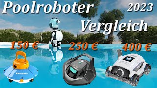 Poolroboter Vergleich 2023 Aiper Seagull SE vs Steinbach Poolrunner vs Wybot Osprey 300II