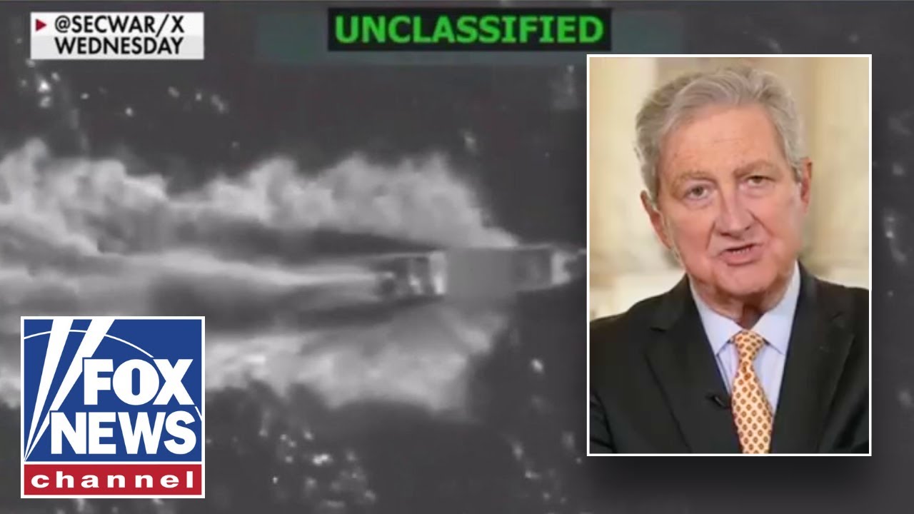Sen. John Kennedy BLASTS 'masterclass dumb’ critics as pressure mounts to release full strike video