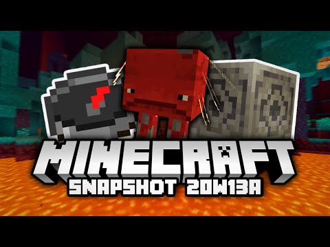 STRIDER, MAGNETITE E BUSSOLE PERSONALIZZATE! | Minecraft ITA Snapshot 20w13a