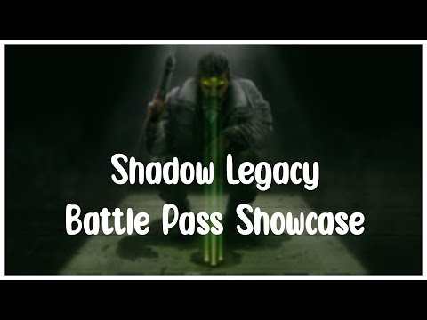 Shadow Legacy Battle Pass Showcase! (NEW RAINBOW SIX SIEGE BATTLE PASS)
