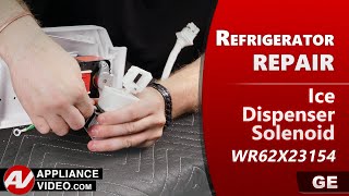 GE Refrigerator - Unit Will Not Switch Between Cubed and Crushed - Ice Dispenser Solenoid Repair