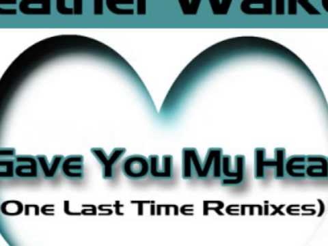 Cyberjamz Records Heather Walker 'I Gave You My Heart' (One Last Time Remixes) OUT NOW!