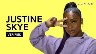 Justine Skye "Don't Think About It" Official Lyrics & Meaning | Verified