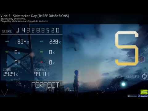filsdelama | VINXIS - Sidetracked Day [THREE DIMENSIONS] +HR | 99.71% FC 778PP #1