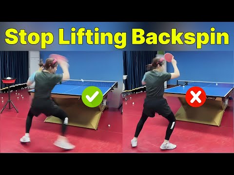 Stop Lifting Backspin! The 'Drive-Brush' Secret to a Killer Backspin Loop