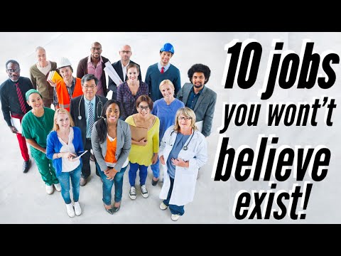 Top 10 Unusual Jobs YOU Won't Believe EXIST!