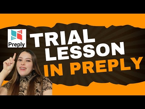 TRIAL LESSON | PREPLY |