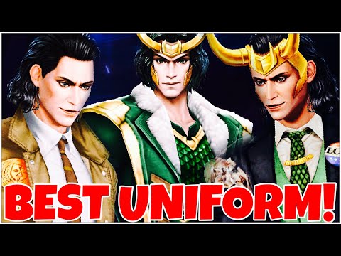 THE BEST LOKI UNIFORM! PRESIDENT LOKI VS TVA & AGENT OF ASGARD l Marvel Future Fight