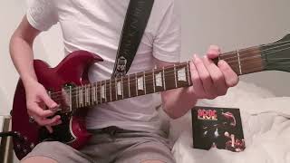 AC/DC - Fire Your Guns (Live) - Malcolm guitar cover