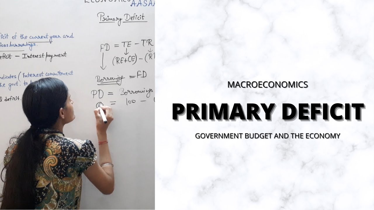 Primary Deficit | Implication | Class-12 | Government budget and the economy | #economicsaasaanhai