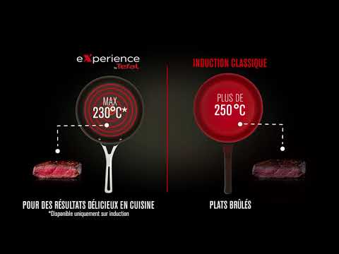 La poêle, le wok et la sauteuse d'Expérience by Tefal sont parfaits pour réussir votre cuisson !