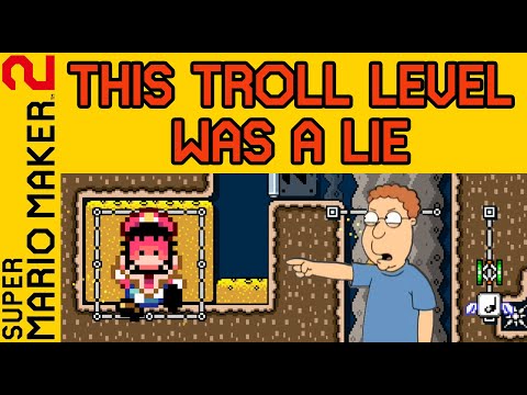 This TROLL LEVEL was a LIE - Super Mario Maker 2