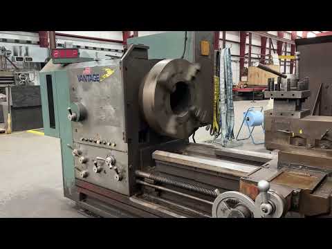 2006 VANTAGE PA-35, 35" x 120" Hollow Spindle Lathe with 12.5" Bore