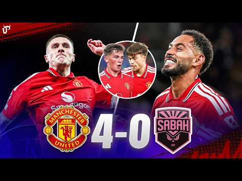 I Loved Watching That, Perfect Champions League Night! | MAN UTD 4-0 SABAH