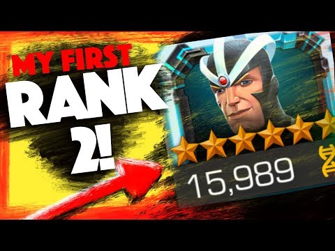 My First 6 Star Rank 2 Champion in MCOC!