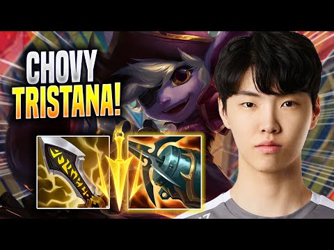 CHOVY PERFECT GAME WITH TRISTANA! - GEN Chovy Plays Tristana MID vs Galio! | Season 2023