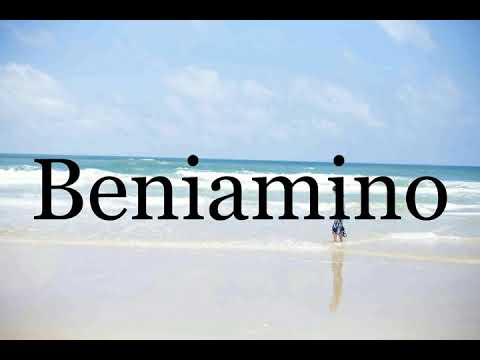 How To Pronounce Beniamino🌈🌈🌈🌈🌈🌈Pronunciation Of Beniamino