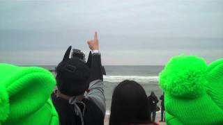 preview picture of video 'Polar Bear Plunge 2015 - Seaside Heights, NJ'