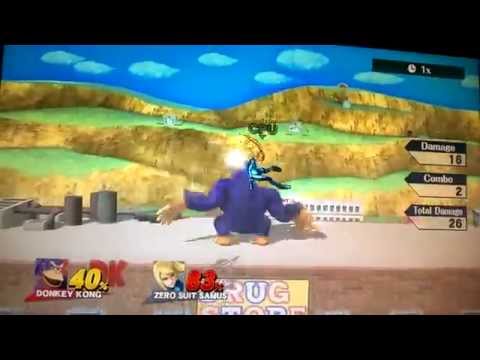 Smash 4 - Donkey Kong Jab Reset | Footstool Combos