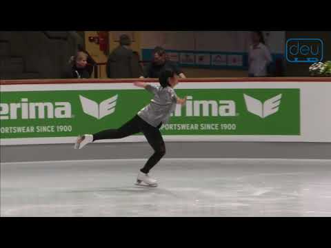 Christine Giles. Oberstdorf 2018. Bronze Ladies II B FS. 15 place