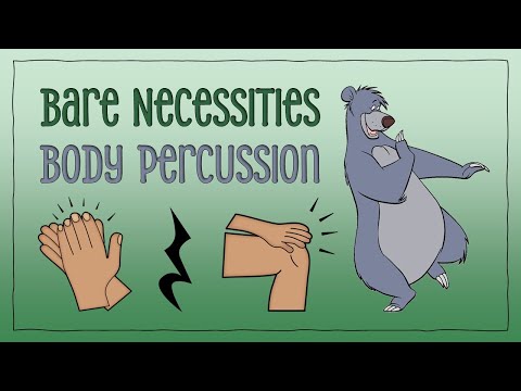Easy Body Percussion for Kids | The Bare Necessities