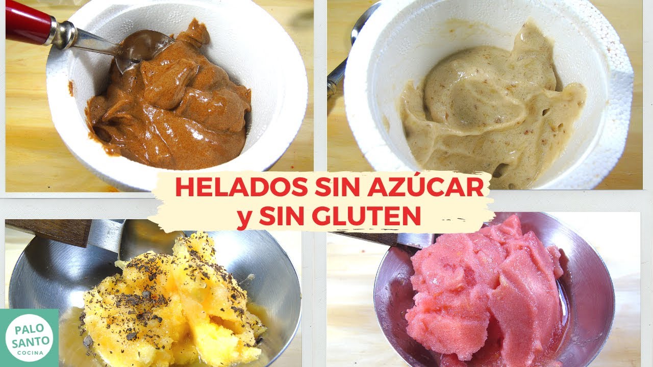HELADOS SIN AZÚCAR, SIN GLUTEN, SIN LACTOSA