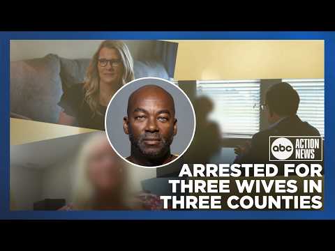Florida man arrested for having 3 wives in 3 different counties