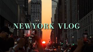 【NYC Vlog】マンハッタンヘンジ|ドジャース戦|MLBショップ|インディアン博物館|NY生活