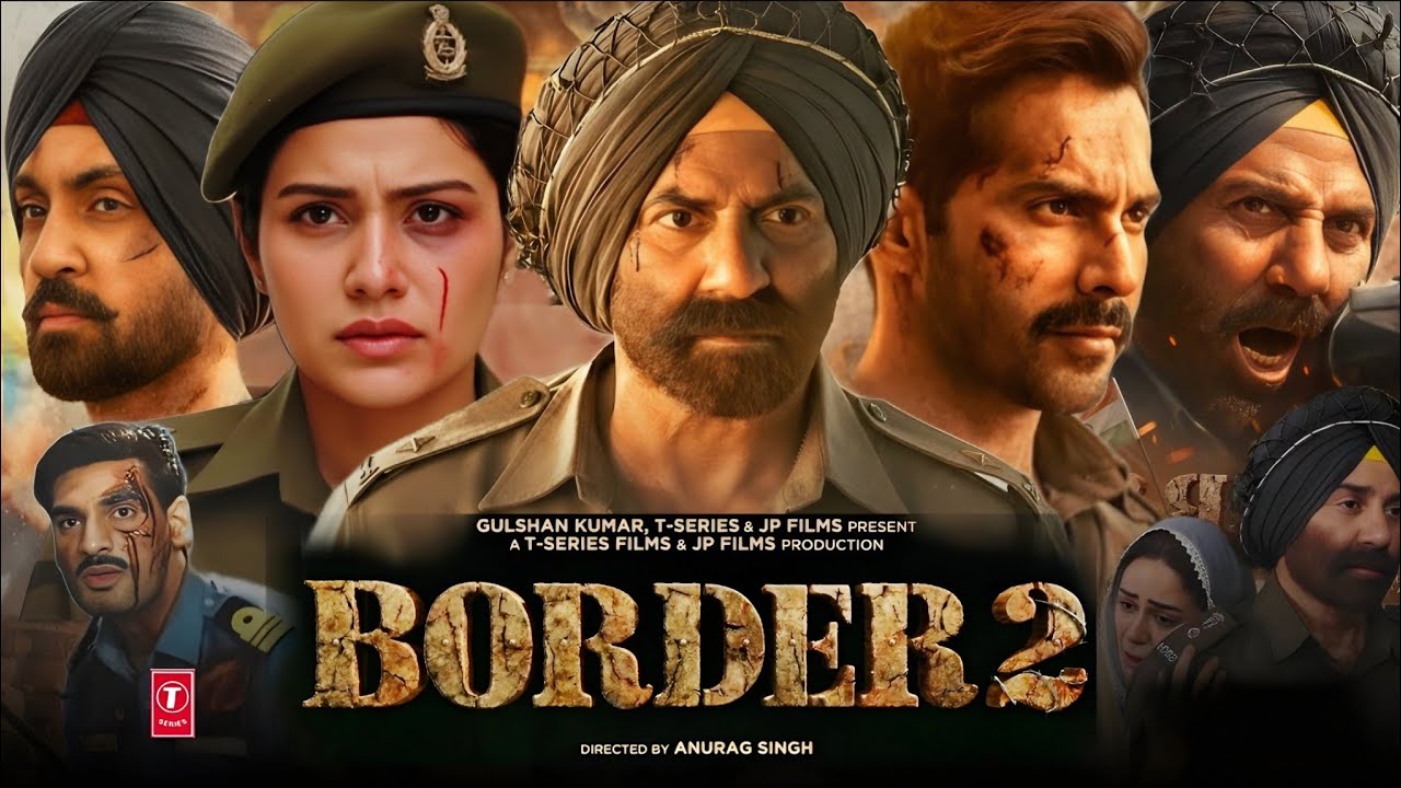 Border 2 Full Movie 2026 Sunny Deol, Varun Dhawan, Diljit Dosanjh Released New Blockbuster Movie HD