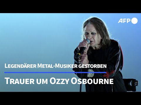 Trauer um Ozzy Osbourne: Der "Fürst der Finsternis" ist tot | AFP