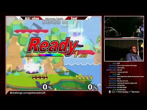 Geeksboro Melee Weekly 26 - ALG | n0ne vs Saef