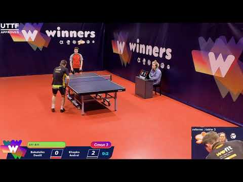 WINners Cup Table 3 19.12.2020 Bakaleiko Daniil - Khapko Andrei