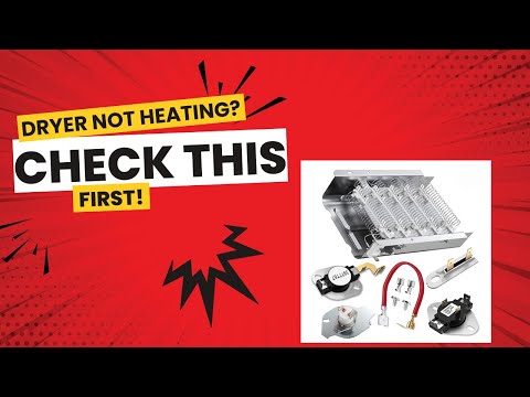 Electric Dryer Heating Element Wiring Explained | Top Lint Trap Models – Part 1 | Josh Cobb