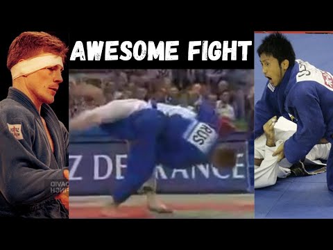 INCREDIBLE COMBAT WORLD JUDO FINAL 2001 RUSSIA VS JAPAN