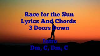 Race For The Sun [Lyrics And Chords] - 3 Doors Down