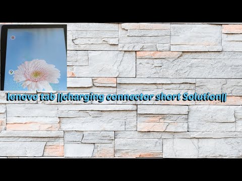 lenovo tab Charging Connector short||Solution||