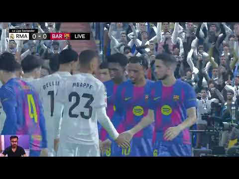Real Madrid vs Barcelona | La Liga 2025/26 - El Clásico | eFootball Simulation