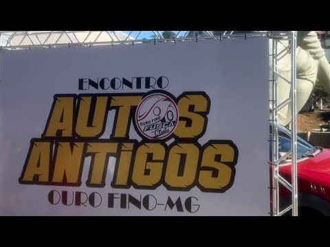 Encontro de carros antigos em Ouro Fino (MG)