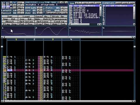 Polskie Moduły z lat 90: ''Przyroda'' ( ''Muzyka i przyroda 1'' ) 1994 AMIGA