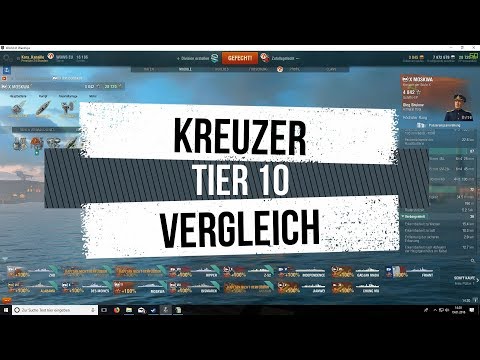 World of Warships | Anfänger Guide | Tier 10 Kreuzer im Vergleich