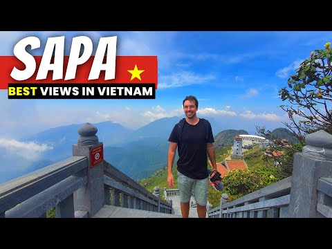 SAPA E A MONTANHA MAIS ALTA DO VIETNÃ (Fansipan Mountain Summit, teleférico Sapa, Funicular)