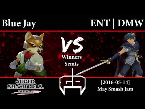 [2016-05-14] Melee Singles - Blue Jay (Fox) vs ENT l DMW (Marth) WS