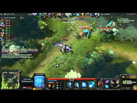 Zephyr vs All.In Game 1 - Nexon Sponsorship League Season 3 DOTA 2 - Capitalist