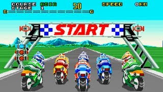 Super Hang-On: Asia Stage - Classic Arcade Racing Game (Sega 1987)