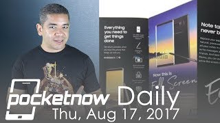 Samsung Galaxy Note 8 leaked brochure, LG V30 final renders & more - Pocketnow Daily