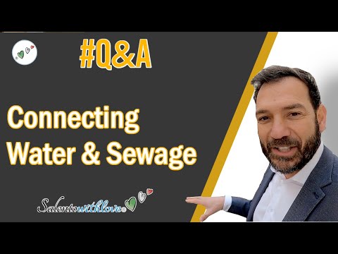 Connecting Water & Sewage In Italy, Salento in Puglia By Davide Mengoli