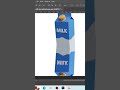 Reflect Milk Bottle Graphicdesigntutorial Graphicdesign Design Fyp Photoshop