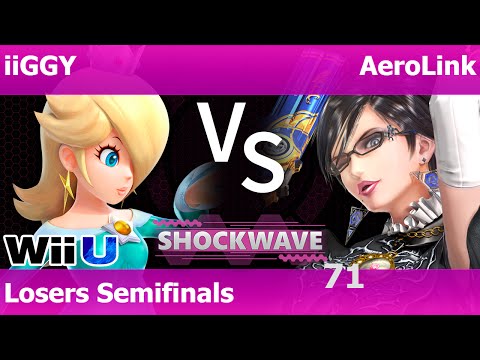 SW Plano 71 - SM | iiGGY (Rosalina) vs Evo G | AeroLink (Bayonetta) Losers Semifinals - Smash 4